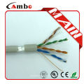 1000 футов CMP сплошной синий 24awg cat5e ftp кабель FTP 4x2x24AWG